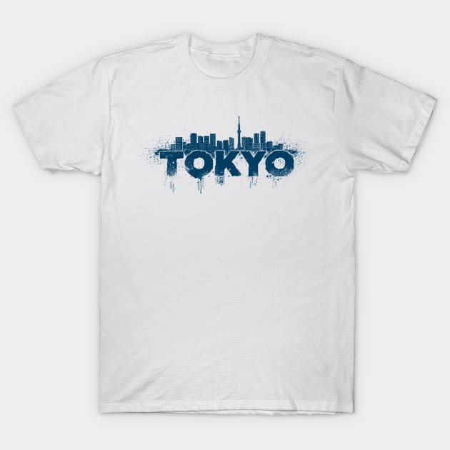 tokyo's urban pulse : edgy streets vibe T-Shirt by MK3